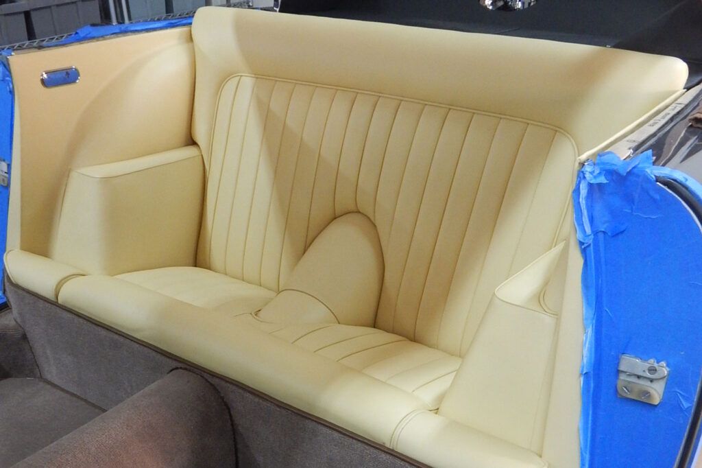 Cream car Interior Restoration Services