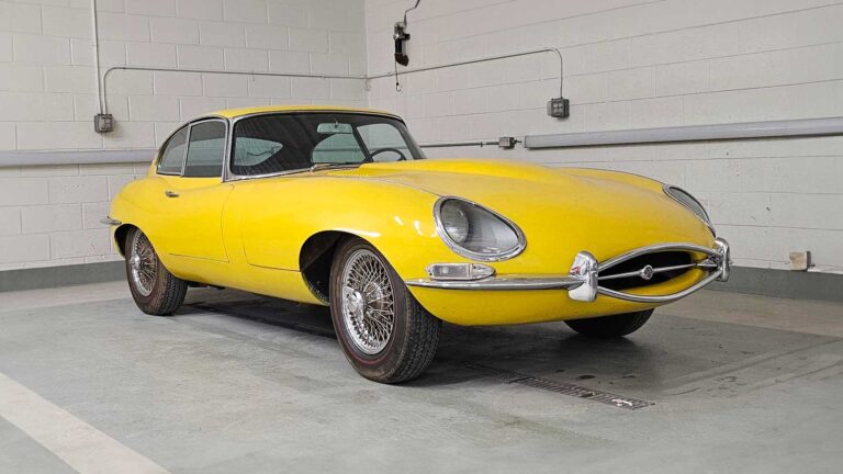 Classic Jaguar XKE for sale in pristine condition