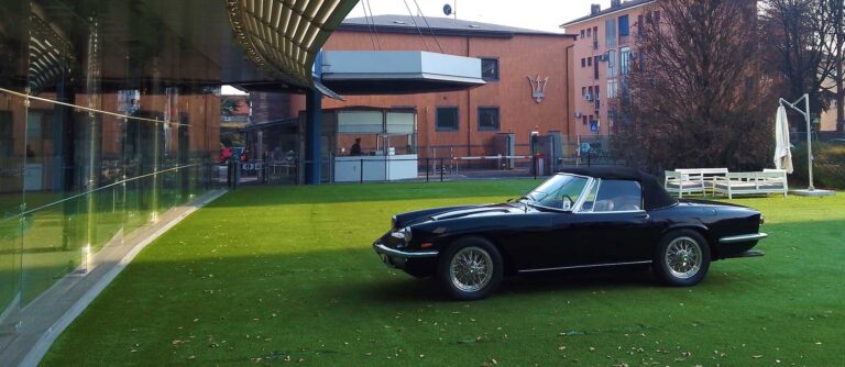 Maserati Mistral at the Maserati factory