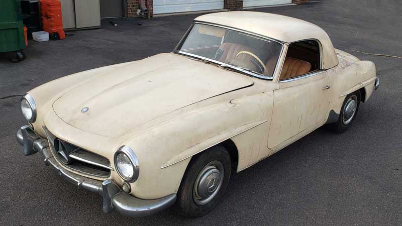 Sell your Mercedes 190SL
